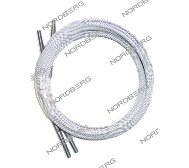 Трос для N4120H1-4T 4000 мм (L=11000мм) (комплект 2 шт.) NEW Артикул: X006702