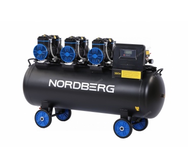 Компрессор безмасляный 380 В, ресивер 160 л, 750 л/мин Артикул: NCEO160/750