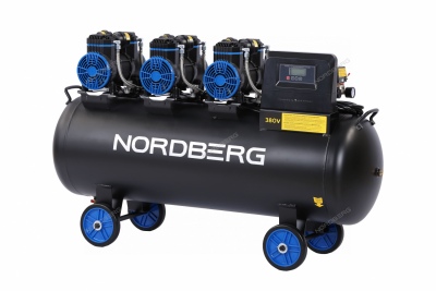 Компрессор безмасляный 380 В, ресивер 160 л, 750 л/мин Артикул: NCEO160/750