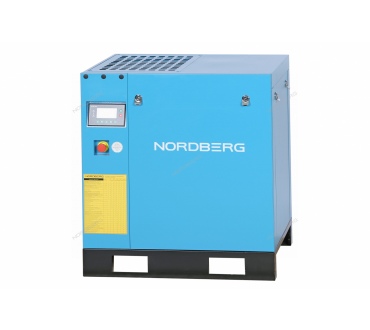 Компрессор винтовой, 7,5 кВт, 10 бар, 900 л/мин, без ресивера Артикул: NCC10