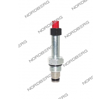 Клапан спускной для гидростанции подъемника NORDBERG N4123A-5T Артикул: ЦБ-00002190