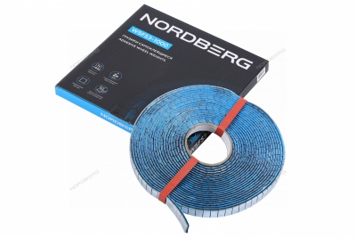 Грузики самоклеящиеся (1000х5 г) Fe квадратные на бобине Артикул: W5FS3-1000