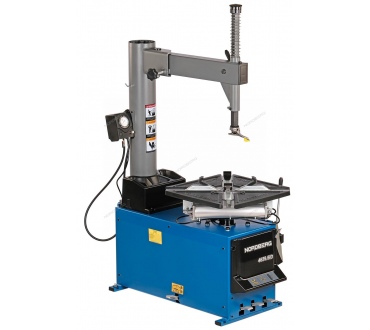 Станок шиномонтажный полуавтомат, двухскоростной, стол с накладками, 380 В, синий   4639,5ID(B) 380