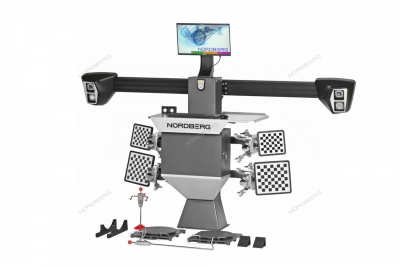 Стенд сход-развал 3D укороченная колонна для ям, серый Артикул: C802-P (7015)