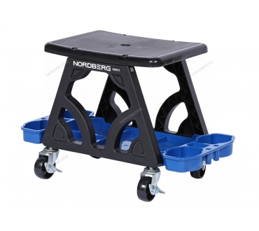 Сиденье ремонтное на колесах с лотком для инструмента Артикул: N30S11