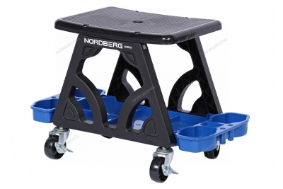 Сиденье ремонтное на колесах с лотком для инструмента Артикул: N30S11