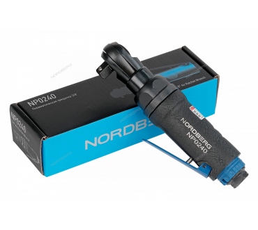 Пневмогайковерт (пневмотрещотка) угловой 3/8