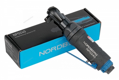 Пневмогайковерт (пневмотрещотка) угловой 3/8