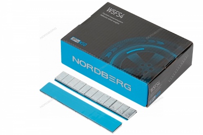 Грузики самоклеящиеся (12х5 г, L=14 см) Fe квадратные, 50 лент Артикул: W5FS4