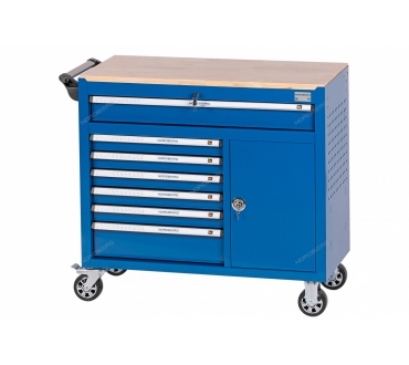 Тележка инструментальная, 7 выдвижных ящиков Артикул: T8