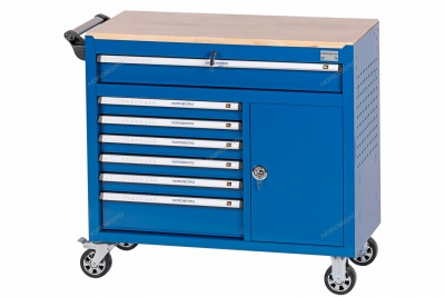 Тележка инструментальная, 7 выдвижных ящиков Артикул: T8
