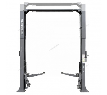 Подъемник двухстоечный 4 т, верхняя синхронизация, H=4,1 м, 220 В, серый    N4124H1-4G_220