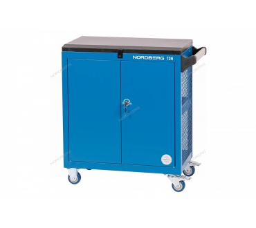 Тележка инструментальная, 3 полки с дверцами Артикул: T2N