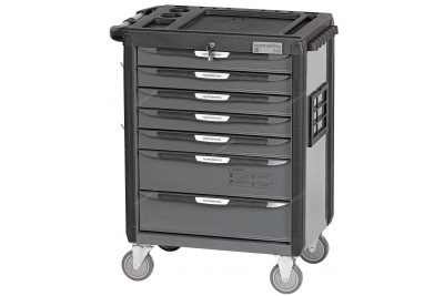Тележка инструментальная, 7 выдвижных ящиков, серая Артикул: T7N(G)