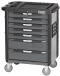 Тележка инструментальная, 7 выдвижных ящиков, серая Артикул: T7N(G)