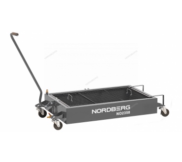 Емкость для сбора масла на колесах, 58 л, серая Артикул: NO2358(G)