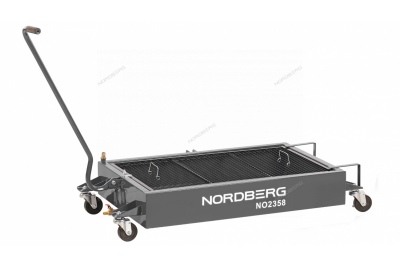 Емкость для сбора масла на колесах, 58 л, серая Артикул: NO2358(G)