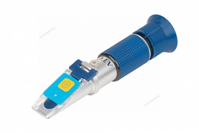 Рефрактометр для омывающей, охлаждающей, аккумуляторной жидкости и AdBlue с подсветкой Артикул: DR702