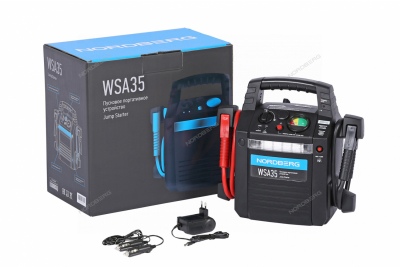 Пусковое портативное устройство 12/24 В, 2*22 А·ч Артикул: WSA35
