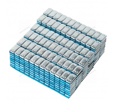 Грузики самоклеящиеся (12х5 г) Fe закругленные L=14 см, 50 лент Артикул: W5FR3