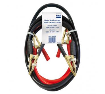 Комплект пусковых кабелей  с бронзовыми зажимами GYS (056206)