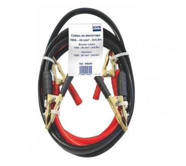 Комплект пусковых кабелей с бронзовыми зажимами GYS (056404)