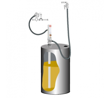 Маслораздаточный комплект с монтажем на бочку Samoa 379300