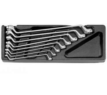 Набор накидных ключей (6-22 мм) в ложементе, 8 предметов HONITON IK-DW70080C