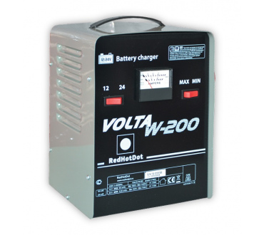 Зарядное устройство 12/24V 20-200 А/час. RedHotDot VOLTA W-200