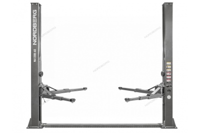 Подъемник двухстоечный 4 т, 220 В, серый NORDBERG N4120B-4G_3+2_220