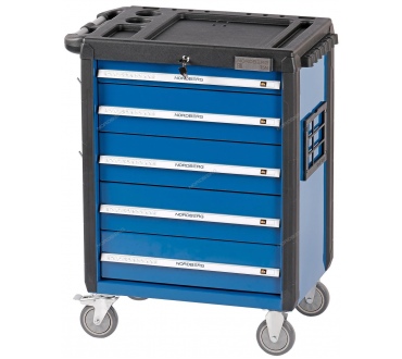 Тележка инструментальная, 5 выдвижных ящиков, синяя Артикул: T5N(B)