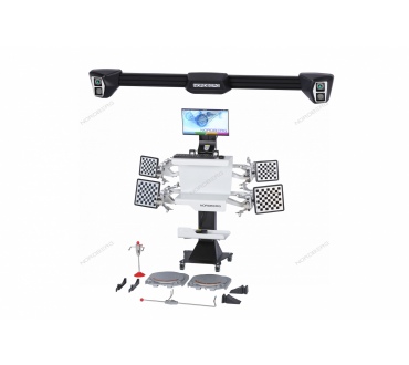 Стенд сход-развал 3D настенный, без колонны Артикул: C802-C (7015)