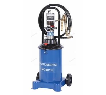 Установка пневматическая для раздачи густой смазки с баком, 12 л     NO5013
