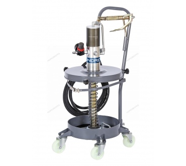 Установка пневматическая для раздачи густой смазки из бочек, 25 л Артикул: NO5016
