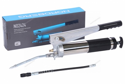 Шприц плунжерный для густой смазки, 400 мл Артикул: NO2424