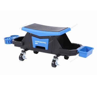 Сиденье ремонтное на колесах с выдвижным лотком для инструмента Артикул: N30S12