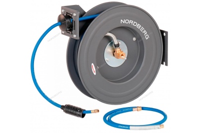 Шланг воздушный на стальной катушке, гибридный ПВХ Ø 08х12 мм, 20 м Артикул: HR0820RPVC