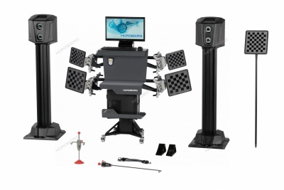 Стенд сход-развал 3D для грузовых авто, серый Артикул: C804 TRUCK (7015)