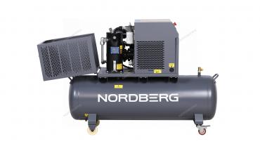 Компрессор винтовой, 5,5 кВт, 10 бар, 660 л/мин, ресивер 230 л Артикул: NCF7,5R