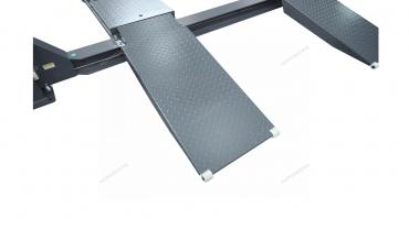 Подъемник четырехстоечный 5 т, c ручной траверсой 3 т N433, для сход-развала, механическое снятие Артикул: 4450_MG(M)