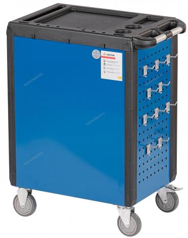 Тележка инструментальная, 5 выдвижных ящиков, синяя Артикул: T5N(B)