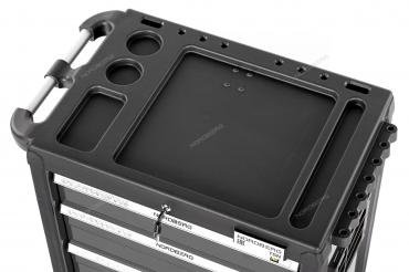 Тележка инструментальная, 5 выдвижных ящиков, серая Артикул: T5N(G)