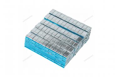 Грузики самоклеящиеся (12х5 г) Fe квадратные L=12 см, 50 лент Артикул: W5FS2