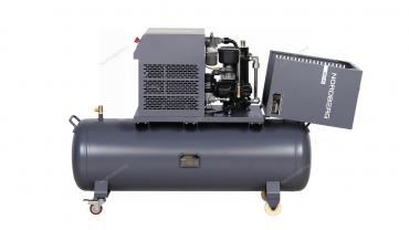 Компрессор винтовой, 5,5 кВт, 10 бар, 660 л/мин, ресивер 230 л Артикул: NCF7,5R