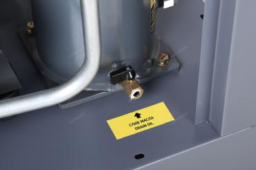 Компрессор винтовой, 7,5 кВт, 10 бар, 960 л/мин, c частотным преобразователем, без ресивера Артикул: NCF11