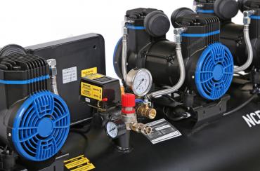 Компрессор безмасляный 380 В, ресивер 200 л, 1000 л/мин Артикул: NCEO200/1000