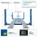 Подъемник четырехстоечный 6,5 т, для сход-развала, синий   4465B