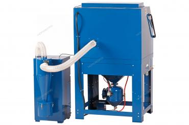 Камера пескоструйная с напорной системой подачи абразива и циклонной фильтрацией Артикул: NS10P