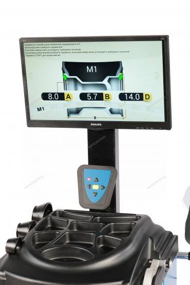 Станок балансировочный автомат с дисплеем NORDBERG 4523PA