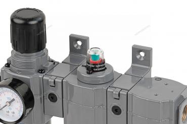 Фильтр воздушный с редуктором, 5 мкм + фильтр тонкой очистки, 0,01 мкм + осушитель 1/2